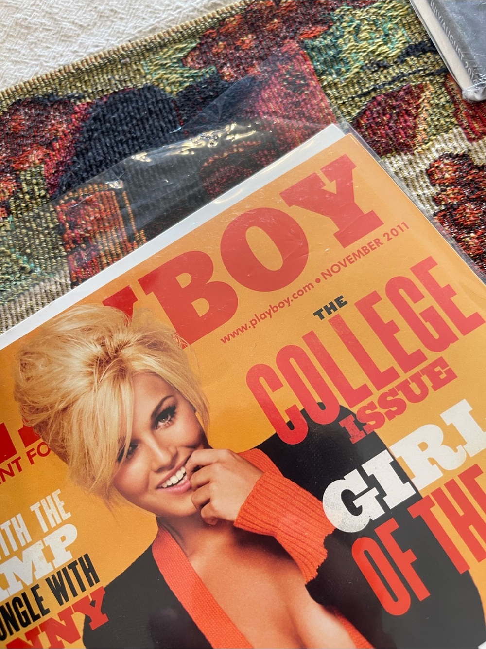 Playboy Magazine November 2011 College Issue Girls of the SEC Rashida Jones